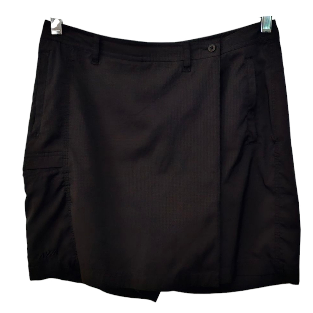 Avia Black Golf or Tennis Skirt Skort size small